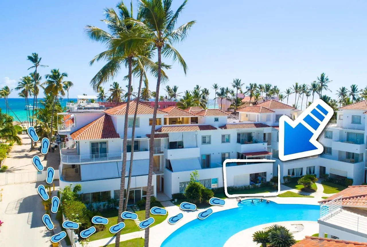 Pool View Condo Hotel 6 People Wifi Pickup Beach Club & Spa Punta Cana